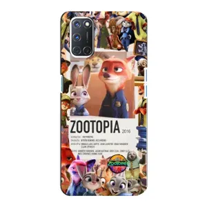 Чохол Зоотрополіс на Oppo A92 (Постер Зоотрополіс)