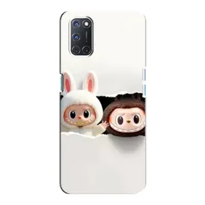 Чехол с принтом «Лабубу» для OPPO A92