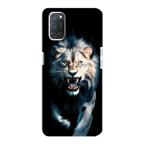 Чохол з принтом «Лев у темряві» для OPPO A92
