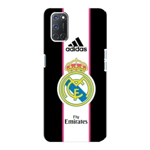 Чохол для Oppo A92 з принтом Реал Мадрид (Лого Real Madrid)