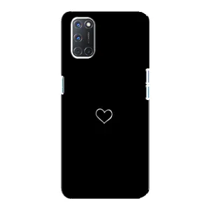 Чехлы для любимой на OPPO А92 (VPrint) (Маленьке сердечко)