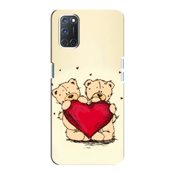 Чохол з принтом «Медвежата» для OPPO A92