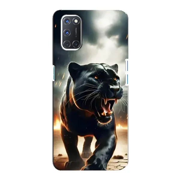 Чохол з принтом «Чорна пантера» для OPPO A92