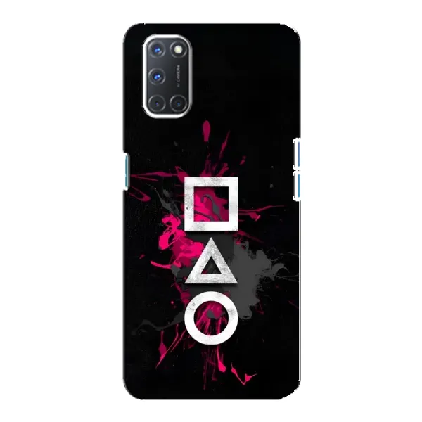Чохол з принтом «Символи Гра кальмара» для OPPO A92