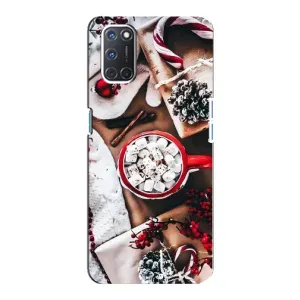 Різдвяні, Святкові Чохли для OPPO А92 (Різдвяна атмосфера)
