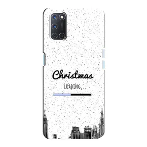 Різдвяні, Святкові Чохли для OPPO А92 (Різдво завантажується)