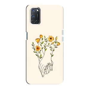 Чехлы для любимой на OPPO А92 (VPrint) (Руки любві)