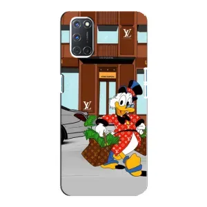 Чехли для Oppo A92 - Скрудж МакДак Louis Vuitton (PREMIUMPrint) (Скрудж ЛВ)