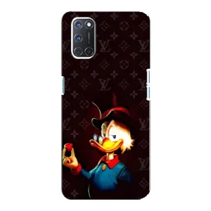 Чехли для Oppo A92 - Скрудж МакДак Louis Vuitton (PREMIUMPrint) (Скрудж з ботліантом)