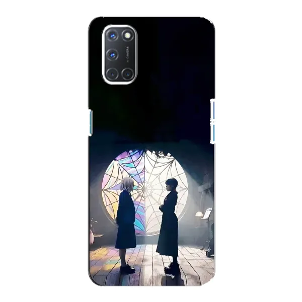 Чохол з принтом «Венздей та Інід» для OPPO A92