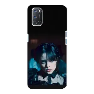 Чохли Венсдей на Oppo A92 Уенсдей (AlphaPrint) (погляд Венздей)