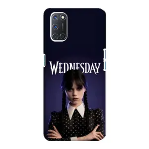 Чохли Венсдей на Oppo A92 Уенсдей (AlphaPrint) (Wednesday)