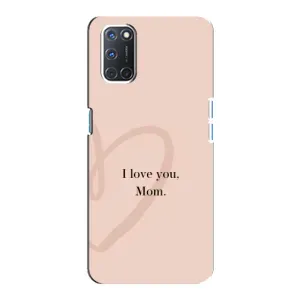 Чохол з принтом «Серце мамі» для OPPO A92