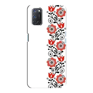 Чохол для Патріота України Oppo A92 - (AlphaPrint) (Яскрава вишиванка)