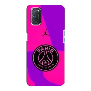Чохли PSG для Oppo A92 (AlphaPrint) (яскравий ПСЖ)