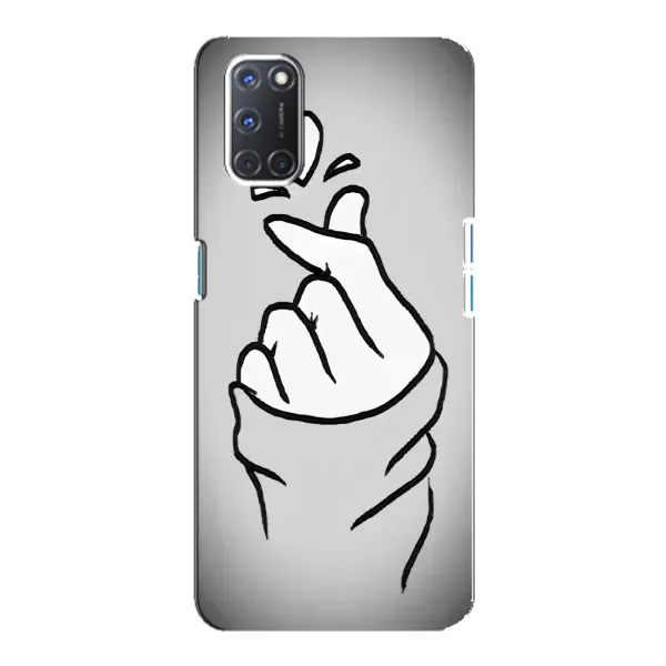 Чехол с принтом «Значок Love» для OPPO A92 Чехол с принтом «Значок Love» для OPPO A92