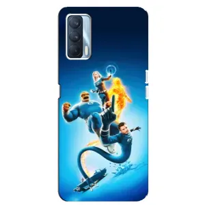 Чохол з принтом Фантастична четвірка для Oppo A92s (Герої Фантастична Четвірка)