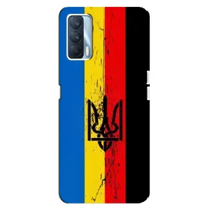 Украинские Чехлы для Oppo A92s с картинкой УПА (AlphaPrint) (Прапор УПА)