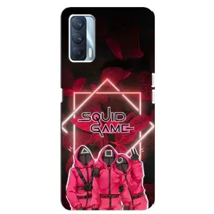 Чохол Гра в кальмара для Oppo A92s (Охоронці Гра кальмара)