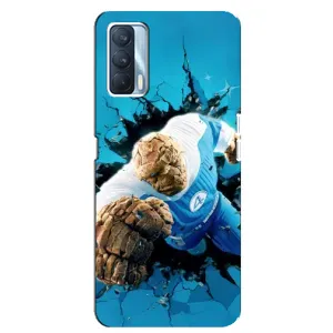 Чохол з принтом Фантастична четвірка для Oppo A92s (Істота Фантастична Четвірка)