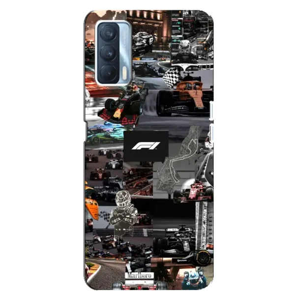 Чохол з принтом «Гоночний колаж Ф1» для OPPO A92s Чохол з принтом «Гоночний колаж Ф1» для OPPO A92s