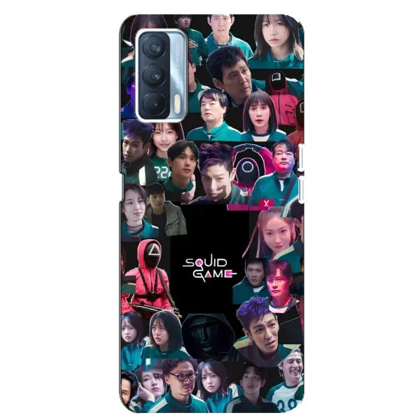 Чохол з принтом «Колаж Гра кальмара» для OPPO A92s Чохол з принтом «Колаж Гра кальмара» для OPPO A92s