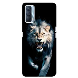 Чохол з принтом «Лев у темряві» для OPPO A92s