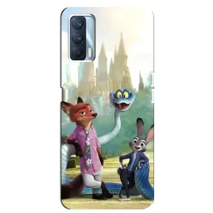 Чохол Зоотрополіс на Oppo A92s (Герої мультфільму Зоотрополіс)
