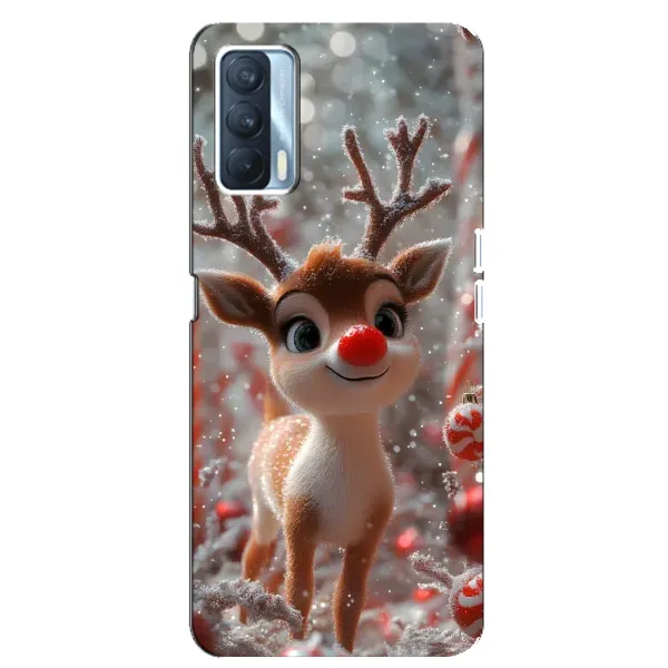 Чохол з принтом «Олень з носом» для OPPO A92s