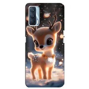 Чохол з принтом «Оленятко» для OPPO A92s