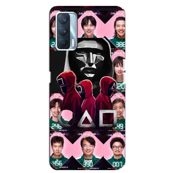 Чохол з принтом «Учасники Гра кальмара» для OPPO A92s Чохол з принтом «Учасники Гра кальмара» для OPPO A92s