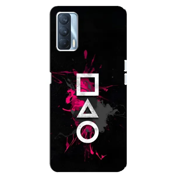 Чохол з принтом «Символи Гра кальмара» для OPPO A92s Чохол з принтом «Символи Гра кальмара» для OPPO A92s