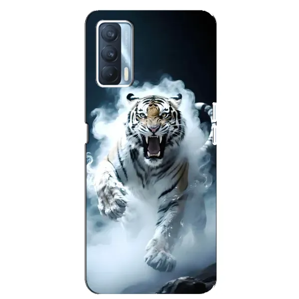 Чохол з принтом «Білий тигр у диму» для OPPO A92s Чохол з принтом «Білий тигр у диму» для OPPO A92s