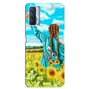 Чохол для Патріота України Oppo A92s - (AlphaPrint) (Україночка)