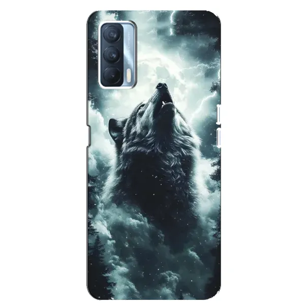 Чохол з принтом «Вовк у хмарах» для OPPO A92s Чохол з принтом «Вовк у хмарах» для OPPO A92s