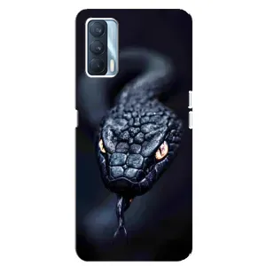 Чохол з принтом «Чорна змія» для OPPO A92s