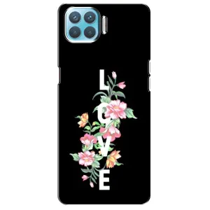 Чехлы для любимой на OPPO A93 (VPrint) (Квіти LOVE)