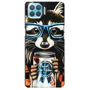Чохол з принтом для OPPO A93 - (Прикольні) (AlphaPrint) (Єнот з банкою)