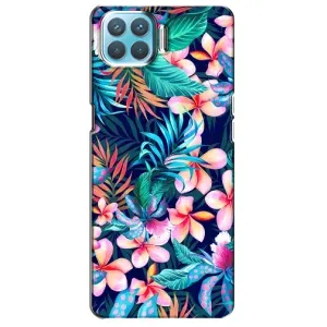 Чохол з принтом «Мальовничі квіти» для OPPO A93