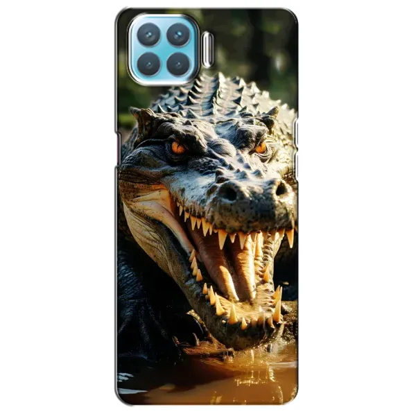 Чохол з принтом «Небезпечний крокодил» для OPPO A93 Чохол з принтом «Небезпечний крокодил» для OPPO A93