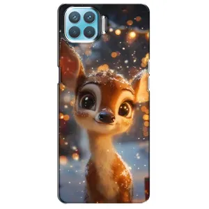 Чехол с принтом «Олененок среди гирлянд» для OPPO A93
