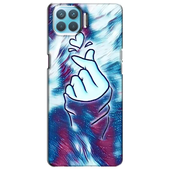 Чохол з принтом «Радужне серце» для OPPO A93