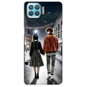 Чохол з дизайном Венздей 2 на Oppo A93 (Венздей та Тайлер)