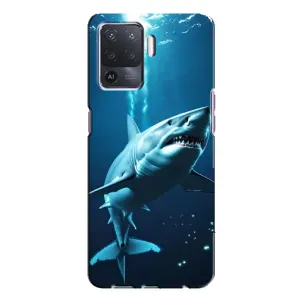 Чохол з картинкою 'Хижаки' для Oppo A94 (Акула під водою)