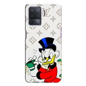 Чехли для Oppo A94 - Скрудж МакДак Louis Vuitton (PREMIUMPrint) (Бакси Скрудж)