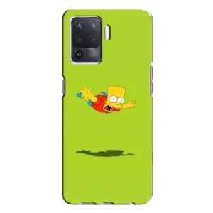 Чjхол з Сімпсонами для Oppo A94 (VPrint) (Барт Сімпсон)