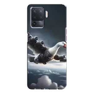 Чохол з мемом Тралалело тралала на Oppo A94 (Бомбардіні гусіні)