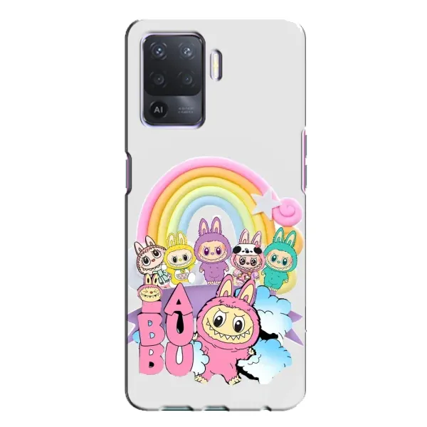 Чохол з принтом «Фон Лабубу» для OPPO A94
