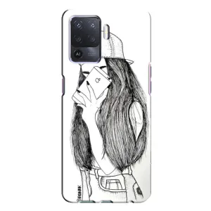 Чохол з принтом «Фото дівчини» для OPPO A94