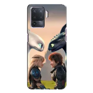 Чохол як приборкати дракона на Oppo A94 (Гикавка і Астрід)